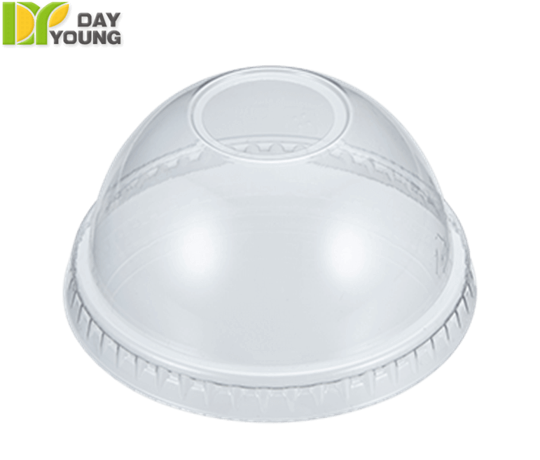 Plastic Cups | Disposable Coffee Cups With Lids | Plastic Clear PET Dome Lids 78mm | Plastic Cups Manufacturer &amp;amp; Supplier - Day Young, Taiwan